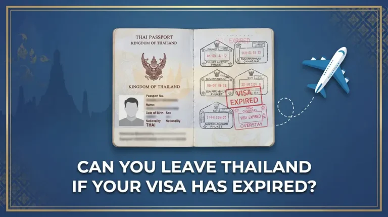 Can you leave Thailand if your visa has expired?